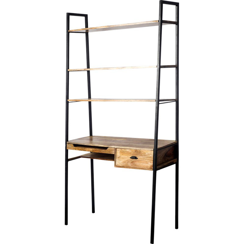 17 Stories Cecil Solid Wood Leaning/Ladder Desk Wayfair